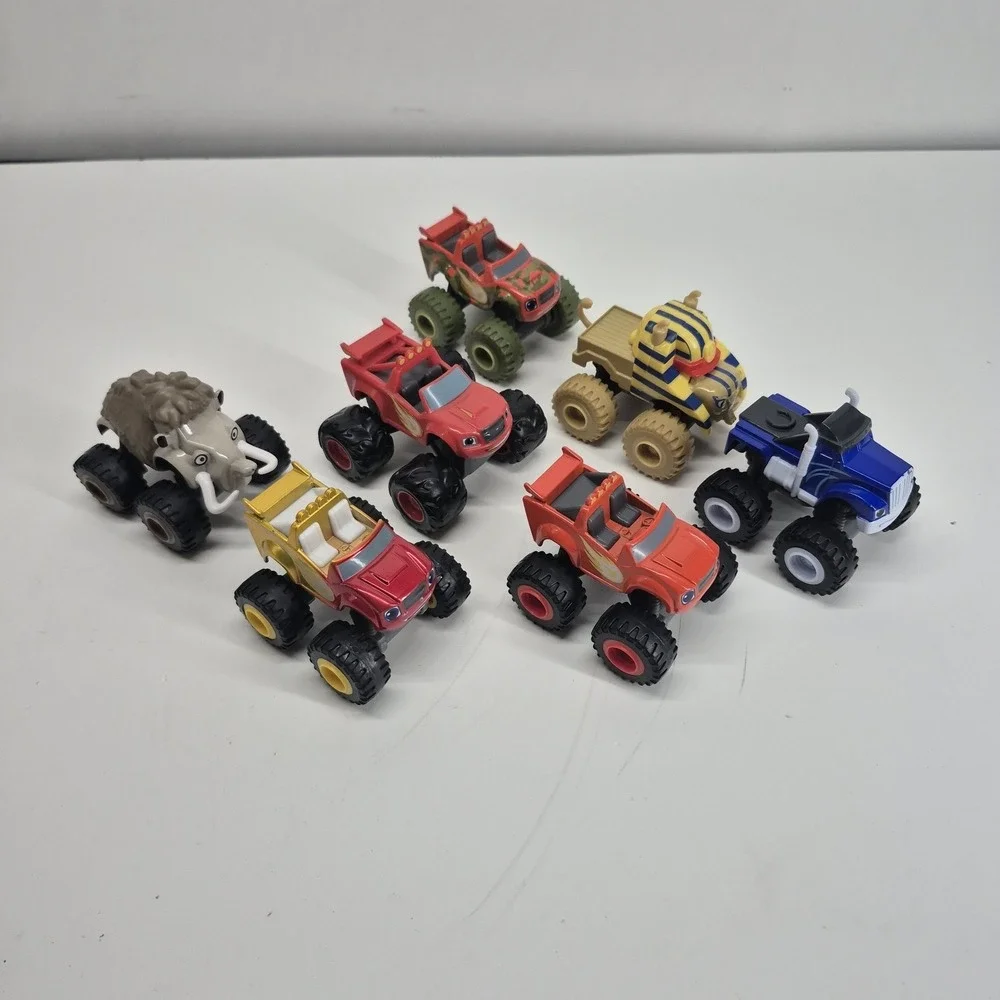 Blaze and the Monster Machines Diecast Vehicle Lot of 7